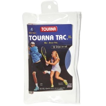 Tourna Overgrip Tac XL 0.55mm blau 10er Rolle