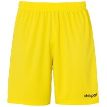 uhlsport Sporthose Short Basic Center kurz limonengelb/schwarz Kinder