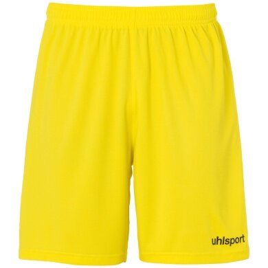 uhlsport Sporthose Short Basic Center kurz limonengelb/schwarz Kinder