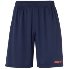 uhlsport Sporthose Short Basic Center kurz marineblau/rot Jungen