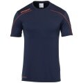 uhlsport Sport-Trikot Stream 22 (100% Polyester) marineblau/rot Herren