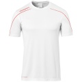 uhlsport Sport-Trikot Stream 22 (100% Polyester) weiss/rot Herren