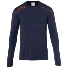 uhlsport Langarmshirt Stream 22 marineblau/rot Kinder