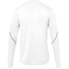 uhlsport Langarmshirt Stream 22 weiss/azurblau Herren