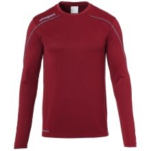 uhlsport Langarmshirt Stream 22 bordeaux/skyblau Kinder