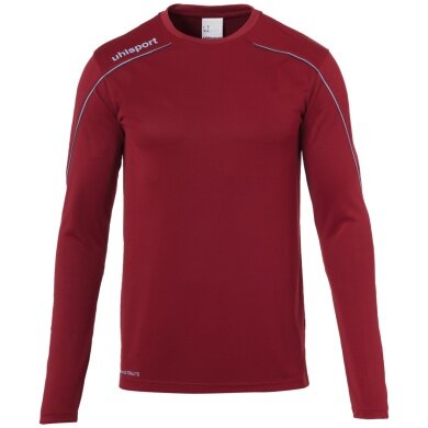 uhlsport Langarmshirt Stream 22 bordeaux/skyblau Kinder