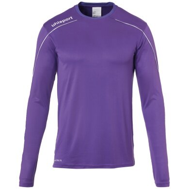 uhlsport Langarmshirt Stream 22 lila/weiss Kinder