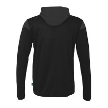 uhlsport Kapuzenjacke Squad 27 Track (Full-Zip) schwarz/anthrazitgrau Herren