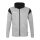 uhlsport Kapuzenjacke Squad 27 Track (Full-Zip) grau/schwarz Kinder