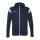 uhlsport Kapuzenjacke Squad 27 Track (Full-Zip) marineblau/skyblau Herren