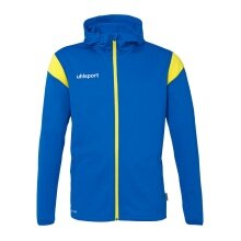 uhlsport Kapuzenjacke Squad 27 Track (Full-Zip) azurblau/gelb Herren