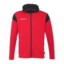 uhlsport Kapuzenjacke Squad 27 Track (Full-Zip) rot/schwarz Kinder