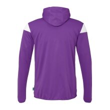 uhlsport Kapuzenjacke Squad 27 Track (Full-Zip) violett/weiss Kinder