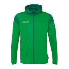 uhlsport Kapuzenjacke Squad 27 Track (Full-Zip) grün Herren