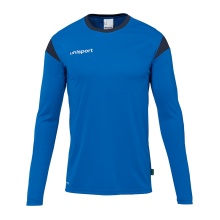 uhlsport Langarmshirt Squad 27 (100% Polyester) azurblau/marineblau Herren