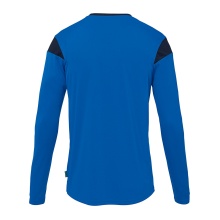 uhlsport Langarmshirt Squad 27 (100% Polyester) azurblau/marineblau Herren