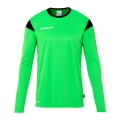 uhlsport Langarmshirt Squad 27 (100% Polyester) neongrün/schwarz Herren