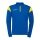 uhlsport Langarmshirt Ziptop Squad 27 (Stehkragen) azurblau/gelb Herren