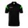 uhlsport Sport-Polo Squad 27 (100% rec. Polyester) schwarz/grün Kinder