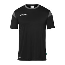 uhlsport Sport-Tshirt Squad 27 (100% Polyester) schwarz/anthrazitgrau Kinder