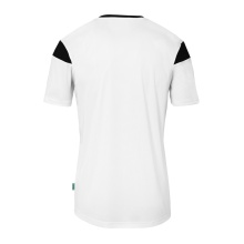 uhlsport Sport-Tshirt Squad 27 (100% Polyester) weiss/schwarz Herren