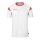 uhlsport Sport-Tshirt Squad 27 (100% Polyester) weiss/rot Herren