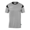 uhlsport Sport-Tshirt Squad 27 (100% Polyester) dunkelgrau/schwarz Herren