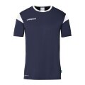 uhlsport Sport-Tshirt Squad 27 (100% Polyester) marineblau/weiss Herren