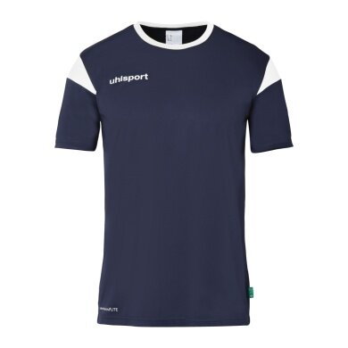 uhlsport Sport-Tshirt Squad 27 (100% Polyester) marineblau/weiss Herren