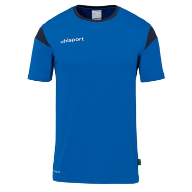 uhlsport Sport-Tshirt Squad 27 (100% Polyester) azurblau/marineblau Herren