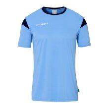 uhlsport Sport-Tshirt Squad 27 (100% Polyester) skyblau/marineblau Kinder