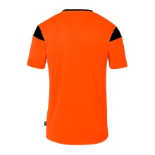 uhlsport Sport-Tshirt Squad 27 (100% Polyester) orange/schwarz Herren