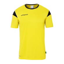 uhlsport Sport-Tshirt Squad 27 (100% Polyester) gelb/schwarz Kinder