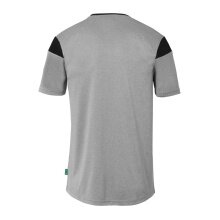 uhlsport Sport-Tshirt Squad 27 (100% Polyester) dunkelgrau/schwarz Kinder