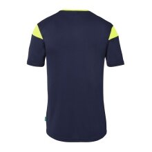 uhlsport Sport-Tshirt Squad 27 (100% Polyester) marineblau/gelb Kinder