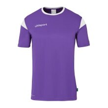 uhlsport Sport-Tshirt Squad 27 (100% Polyester) violett/weiss Kinder