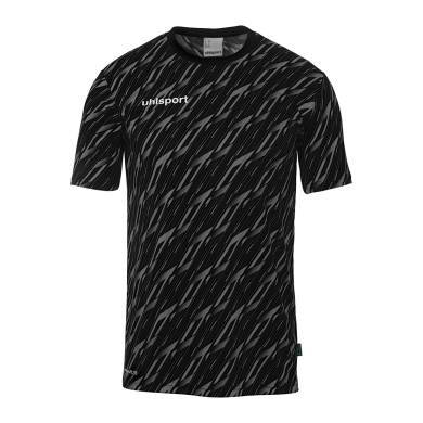 uhlsport Trainings-Shirt Progressive 28 (100% rec. Polyester) schwarz Herren