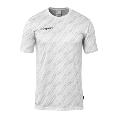 uhlsport Trainings-Shirt Progressive 28 (100% rec. Polyester) weiss Herren