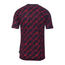 uhlsport Trainings-Shirt Progressive 28 (100% rec. Polyester) navyblau/rot Herren