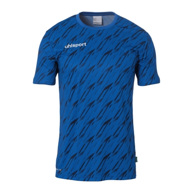 uhlsport Trainings-Shirt Progressive 28 (100% rec. Polyester) azureblau Herren