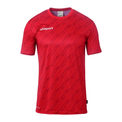 uhlsport Trainings-Shirt Progressive 28 (100% rec. Polyester) rot Herren