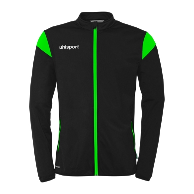 uhlsport Trainingsjacke Squad 27 (Full-Zip) schwarz/grün Herren