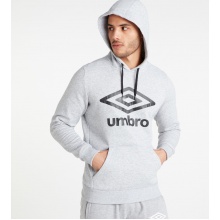 umbro Kapuzenpullover Hoodie Big Logo grau Herren