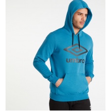 umbro Kapuzenpullover Hoodie Big Logo blau Herren