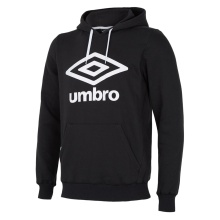 umbro Kapuzenpullover Hoodie Big Logo #21 schwarz Herren