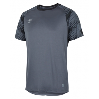 umbro Trainings Tshirt Trikot grau Herren