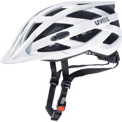 uvex Fahrradhelm i-vo cc (Hi-Tec Polster, Rennrad, Mountainbike) matt weiss