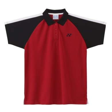 Yonex Sport-Polo Classic rot/schwarz Damen